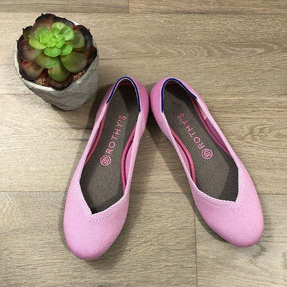 Rothy's Shoes - Rothy’s The Flat Begonia Pink Ballet Flat Shoes 8.5
